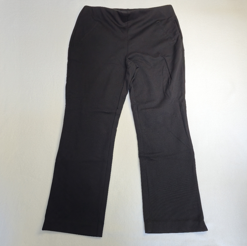 Fabulously‎ Slimming By CHICOS Black Women's Pants SIZE 1.5 SHORT